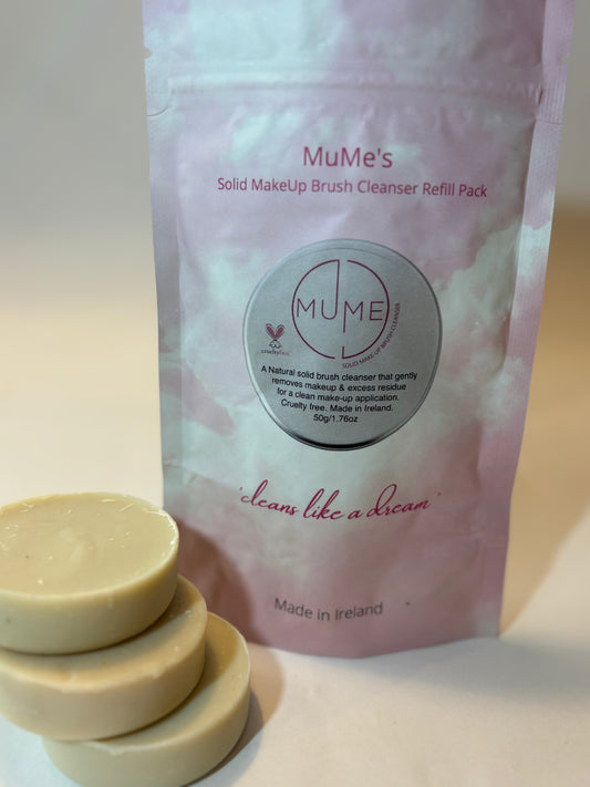MuMe Solid Brush Cleanser Refill Pack (3 per pack)